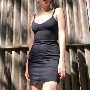 Black Body-con Dress